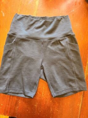 Prana Women's High-Waist Shorts - Bluefin Heather